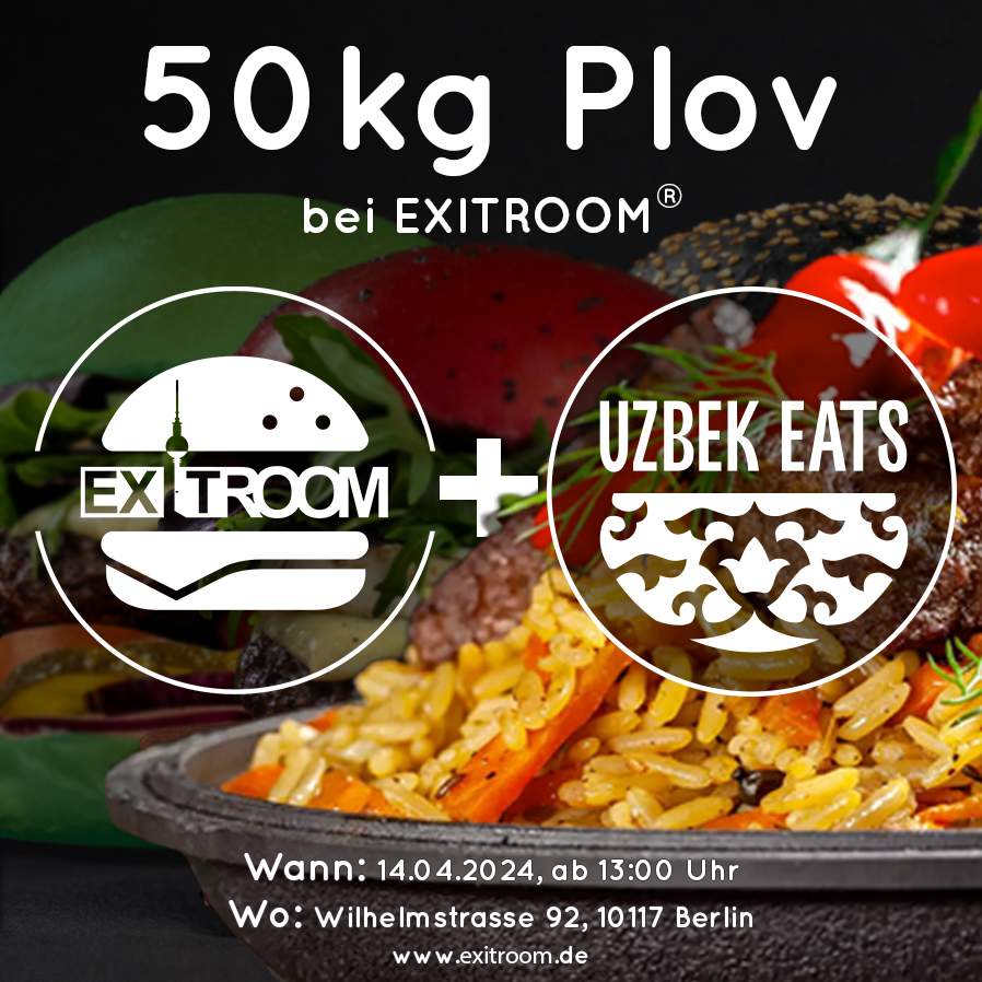 Uzbek Eats bei EXITROOM Uzbek Eats bei EXITROOM